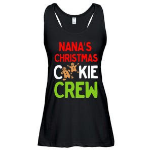 Cute Nana's Christmas Cookie Crew for Grand and Families  Ladies Essential Flowy Tank