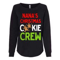 Cute Nana's Christmas Cookie Crew for Grand and Families  Womens California Wash Sweatshirt