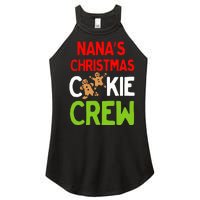 Cute Nana's Christmas Cookie Crew for Grand and Families  Women's Perfect Tri Rocker Tank