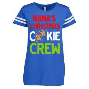 Cute Nana's Christmas Cookie Crew for Grand and Families  Enza Ladies Jersey Football T-Shirt