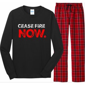 Ceasefire NOW Long Sleeve Pajama Set