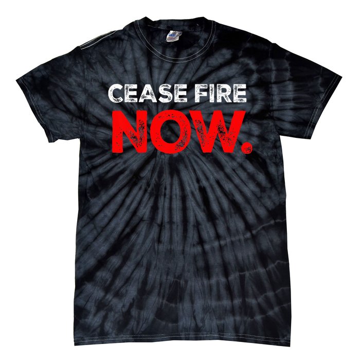 Ceasefire NOW Tie-Dye T-Shirt