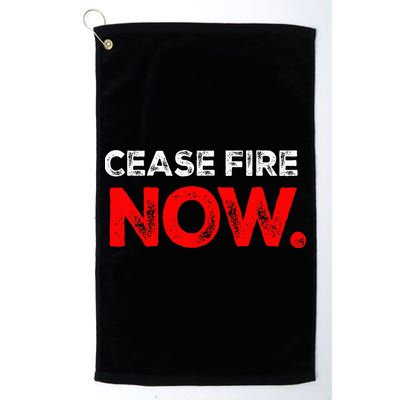 Ceasefire NOW Golf Towel