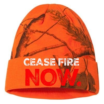 Ceasefire NOW Kati Licensed 12" Camo Beanie