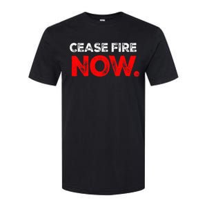 Ceasefire NOW Softstyle CVC T-Shirt