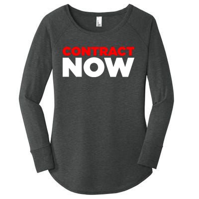 Contract Now Women's Perfect Tri Tunic Long Sleeve Shirt