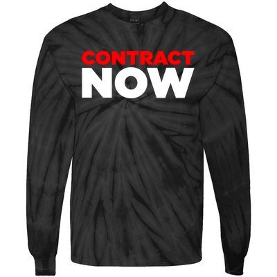 Contract Now Tie-Dye Long Sleeve Shirt