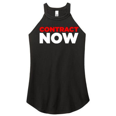 Contract Now Women's Perfect Tri Rocker Tank