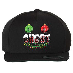 Chest Nuts Christmas Funny Matching Couple Chestnuts Wool Snapback Cap