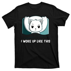 Hilarious Sleepy Lazy Cat T-Shirt