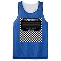 Composition Notebook Costume Fun Matching Halloween Costume Mesh Reversible Basketball Jersey Tank