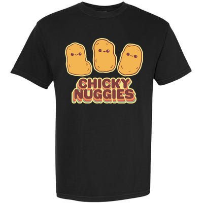 Chicky Nuggies Cute Retro Kawaii Chicken Nuggets Nuggs Meme Garment-Dyed Heavyweight T-Shirt