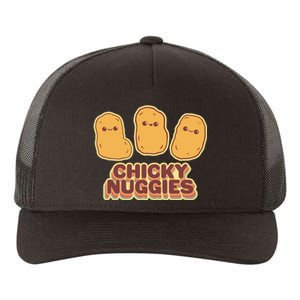 Chicky Nuggies Cute Retro Kawaii Chicken Nuggets Nuggs Meme Yupoong Adult 5-Panel Trucker Hat