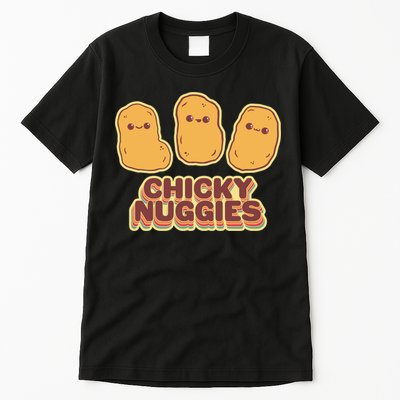 Chicky Nuggies Cute Retro Kawaii Chicken Nuggets Nuggs Meme Tall T-Shirt