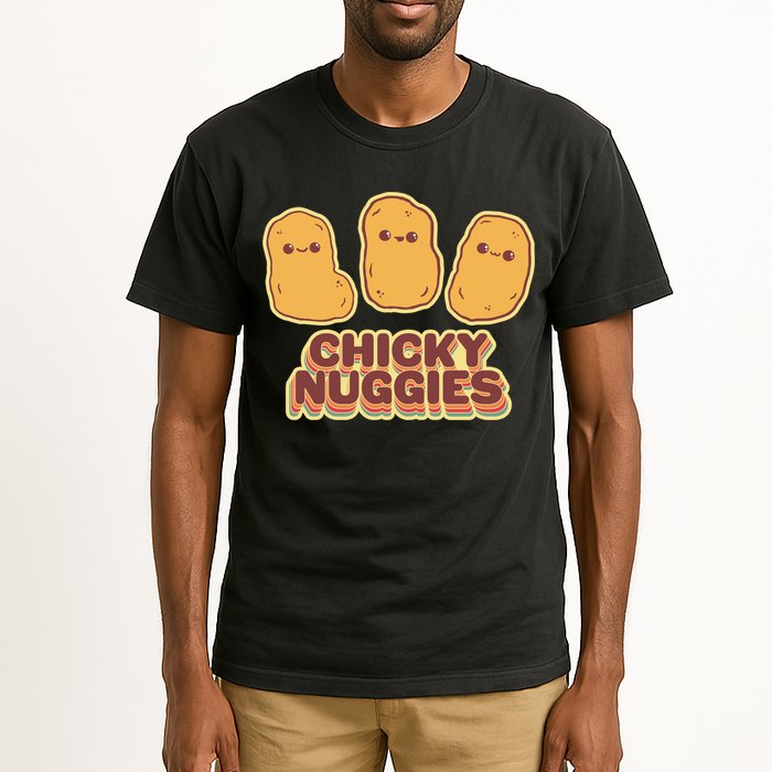 Chicky Nuggies Cute Retro Kawaii Chicken Nuggets Nuggs Meme Tall T-Shirt