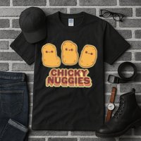 Chicky Nuggies Cute Retro Kawaii Chicken Nuggets Nuggs Meme Tall T-Shirt