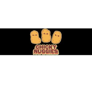 Chicky Nuggies Cute Retro Kawaii Chicken Nuggets Nuggs Meme Bumper Sticker