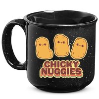 Chicky Nuggies Cute Retro Kawaii Chicken Nuggets Nuggs Meme 15oz Campfire Ceramic Mug