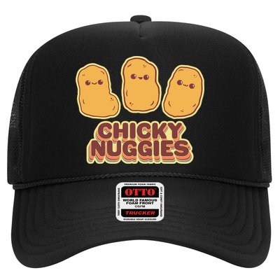 Chicky Nuggies Cute Retro Kawaii Chicken Nuggets Nuggs Meme Trucker Hat