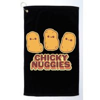 Chicky Nuggies Cute Retro Kawaii Chicken Nuggets Nuggs Meme Golf Towel