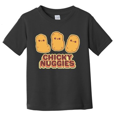 Chicky Nuggies Cute Retro Kawaii Chicken Nuggets Nuggs Meme Toddler T-Shirt