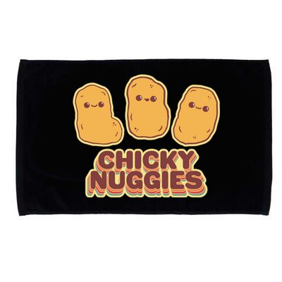 Chicky Nuggies Cute Retro Kawaii Chicken Nuggets Nuggs Meme Microfiber Hand Towel