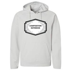 Composition Notebook Costume Teachers Matching Halloween Performance Fleece Hoodie