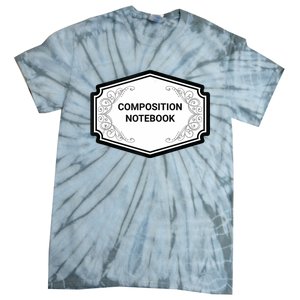 Composition Notebook Costume Teachers Matching Halloween Tie-Dye T-Shirt