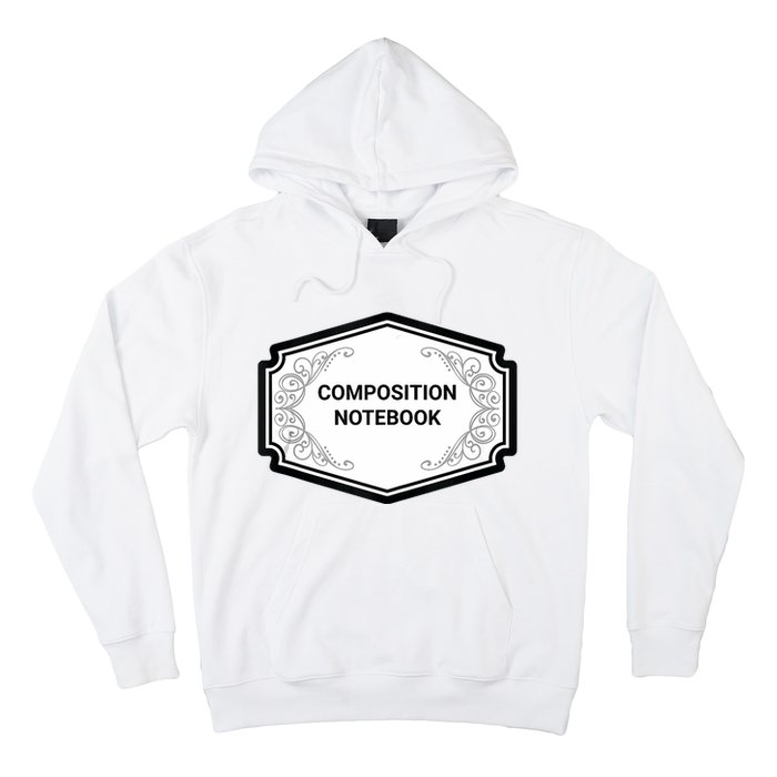 Composition Notebook Costume Teachers Matching Halloween Hoodie