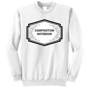 Composition Notebook Costume Teachers Matching Halloween Sweatshirt