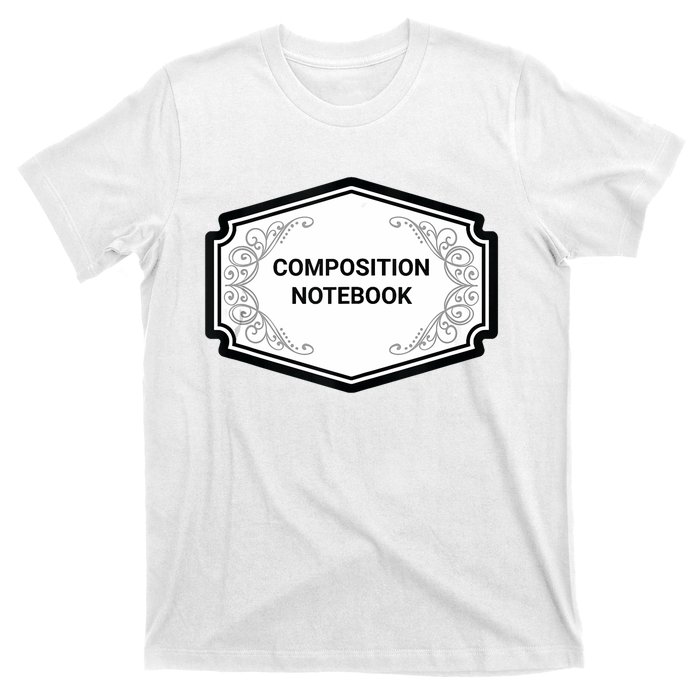 Composition Notebook Costume Teachers Matching Halloween T-Shirt