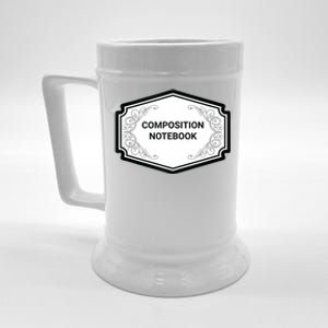 Composition Notebook Costume Teachers Matching Halloween Beer Stein