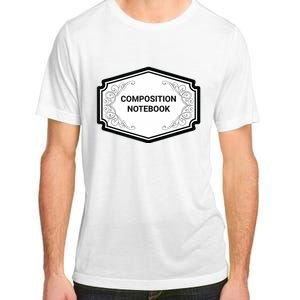 Composition Notebook Costume Teachers Matching Halloween Adult ChromaSoft Performance T-Shirt