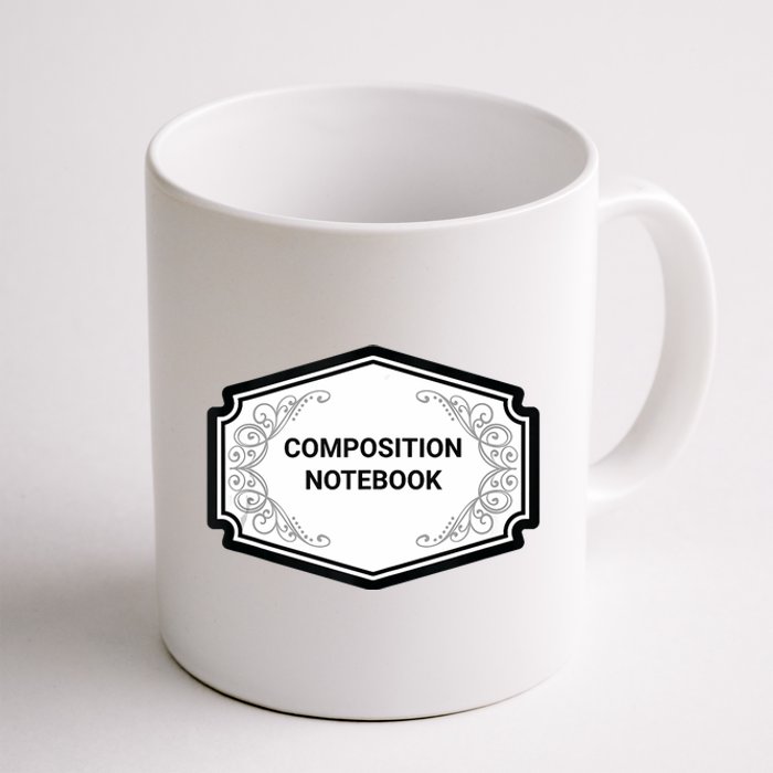 Composition Notebook Costume Teachers Matching Halloween Coffee Mug