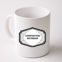 Composition Notebook Costume Teachers Matching Halloween Coffee Mug