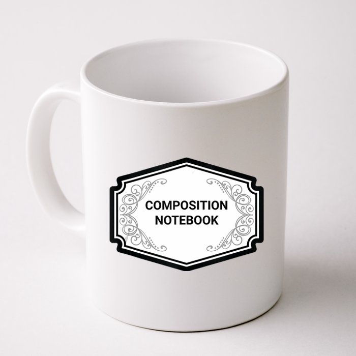 Composition Notebook Costume Teachers Matching Halloween Coffee Mug