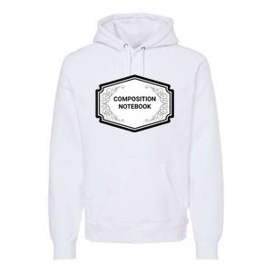 Composition Notebook Costume Teachers Matching Halloween Premium Hoodie