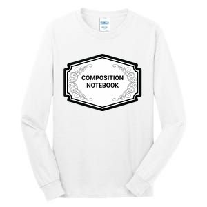 Composition Notebook Costume Teachers Matching Halloween Tall Long Sleeve T-Shirt