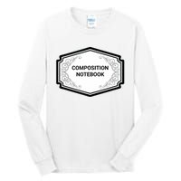 Composition Notebook Costume Teachers Matching Halloween Tall Long Sleeve T-Shirt