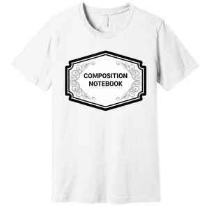 Composition Notebook Costume Teachers Matching Halloween Premium T-Shirt