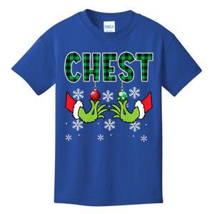 Chest Nuts Christmas Funny Matching Couple Chestnuts  Kids T-Shirt