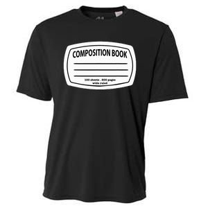 Composition Notebook Costume Matching Group Halloween Cooling Performance Crew T-Shirt