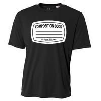 Composition Notebook Costume Matching Group Halloween Cooling Performance Crew T-Shirt