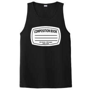 Composition Notebook Costume Matching Group Halloween PosiCharge Competitor Tank