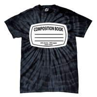 Composition Notebook Costume Matching Group Halloween Tie-Dye T-Shirt