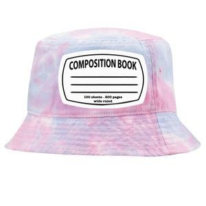 Composition Notebook Costume Matching Group Halloween Tie-Dyed Bucket Hat