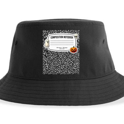 Composition Notebook Costume Adult Halloween For Teachers Sustainable Bucket Hat