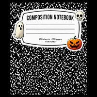 Composition Notebook Costume Adult Halloween For Teachers Womens Tank Top