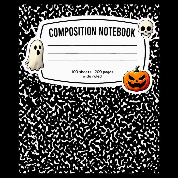 Composition Notebook Costume Adult Halloween For Teachers Womens Tank Top