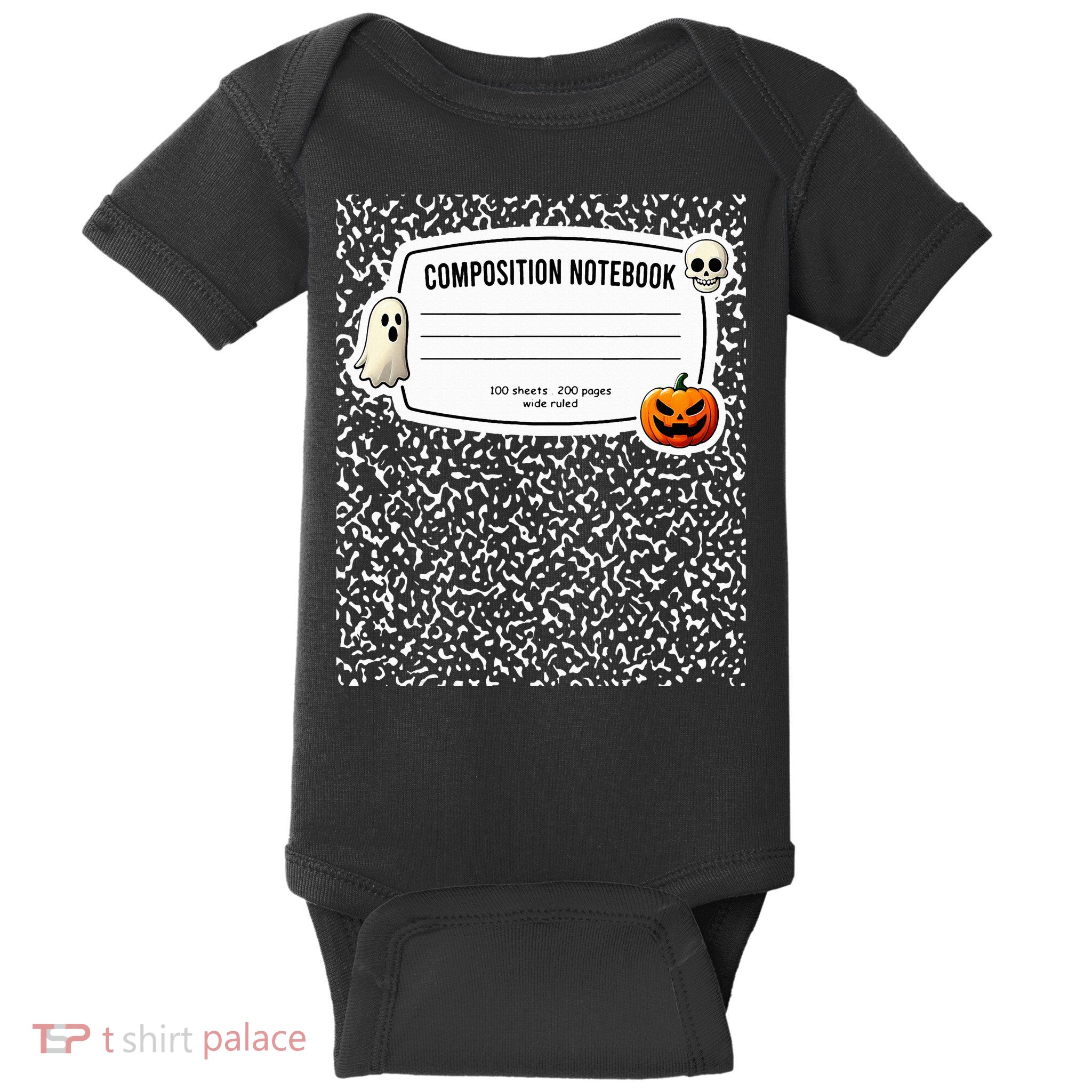 Composition Notebook Costume Adult Halloween For Teachers Baby Bodysuit